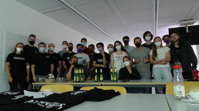 Teamfoto Projekt Orpheus