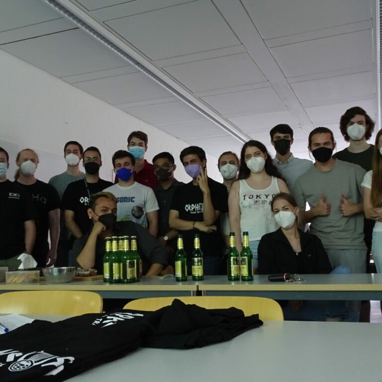 Teamfoto Projekt Orpheus